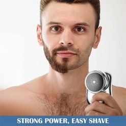 Mini Travel Electric Shave for Men with USB rechargeable Battery