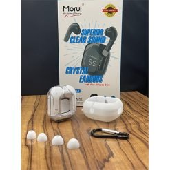 Morui Superior Crystal Earbuds MB-1 with Digital LED Display with free case