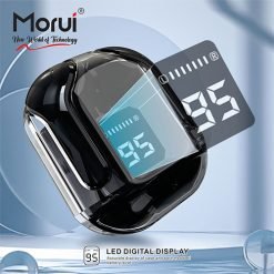 Morui Superior Crystal Earbuds MB-1 with Digital LED Display with free case