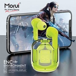 Morui Superior Crystal Earbuds MB-1 with Digital LED Display with free case