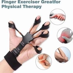 Hand Grip Strengthener 2PCS 6 Resistant Level Finger Exerciser & Hand Strengthener Hand Grip Strengthener 2PCS 6 Resistant Level Finger Exerciser & Hand Strengthener