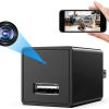WiFi 1080P Mini Charger Spy Camera Live
