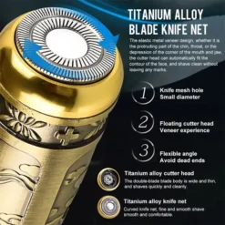 Mini Portable T8 Trimmer Metal Body Rechargable