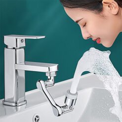 Rotating Faucet Splash Filter Faucet 1080 Rotating Water Outlet Kitchen Tap