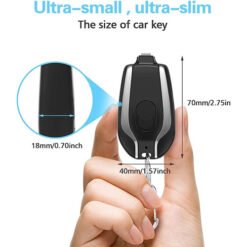 Keychain Power Bank 1500 Mah For Android Type C Connection Keychain Power Bank 1500 Mah For Android Type C Connection