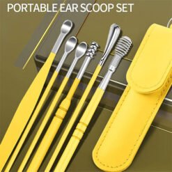 6 X Ear Cleaner Ear Wax Removal Remover Cleaning Tool Kit Spiral Tip Picker Tool