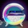 Portable LED Bluetooth Speaker Wireless Charger with Desk Lamp