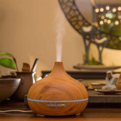 Essential Oil Diffuser 550Ml Tank, Oil Diffuser With 4 Timer, Aromatherapy Diffuser With Auto Shut-Off Function