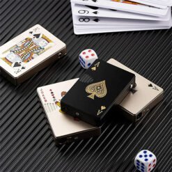 Jet Torch Butane Lighter Windproof Refillable Lighter Playing Cards Cool Design or Poker Design Lighter