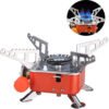 Portable Folding Mini Camping Stove Windproof Small Gas Stove for Outdoor Camping Hiking Backpacking Road Trip