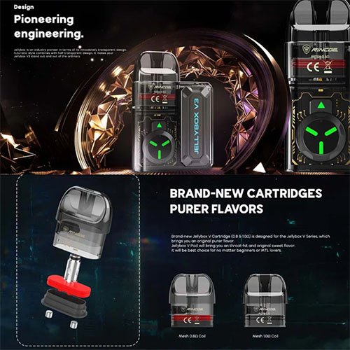 Rincoe Jellybox V3 Pod System 750mah Rincoe Jellybox V3 Pod System 750mah - Image 2
