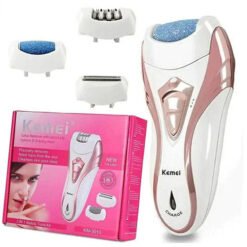 3 In 1 Electric Rechargeable Epilator Shaver Kemei KM - 3010