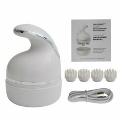 3D Electric Head Scalp Massager USB Charging Vibrating Strength SPA 3D Electric Head Scalp Massager USB Charging Vibrating Strength SPA