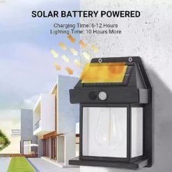 Outdoor Solar Wall Light