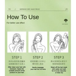 Bioaqua Olive Hair Mask for Damage Hair & Moisturizing 400g