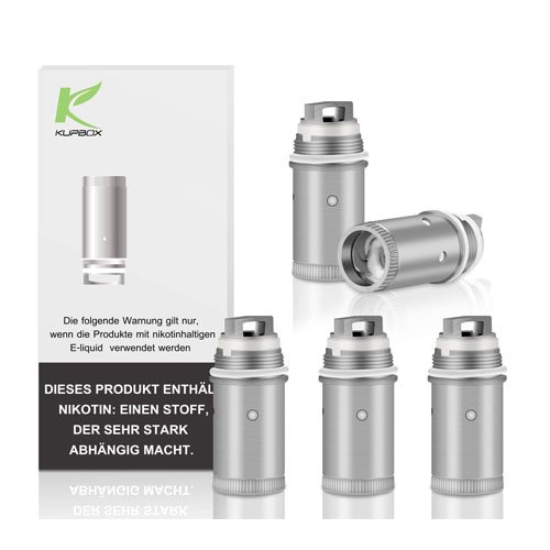 Kupbox Evaporator Head EC Coil 0.5 Ohm for Kupbox Vape 1 PCs Kupbox Evaporator Head EC Coil 0.5 Ohm for Kupbox Vape 1 PCs