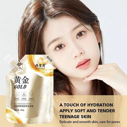YA BAO LI Retinol Gold Peel Off Mask for Anti-aging YA BAO LI Retinol Gold Peel Off Mask for Anti-aging - Image 5