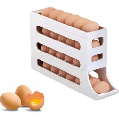 Egg Tray For Refrigerator or 4 Tier Automatically Rolling Egg Storage