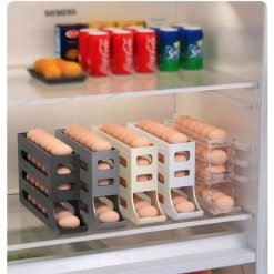 Egg Tray For Refrigerator or 4 Tier Automatically Rolling Egg Storage Egg Tray For Refrigerator or 4 Tier Automatically Rolling Egg Storage