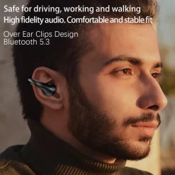 Wireless Bone Conduction Headphones IPX7 Waterproof Mini Open Ear Headsets for Sports Running Wireless Bone Conduction Headphones IPX7 Waterproof Mini Open Ear Headsets for Sports Running