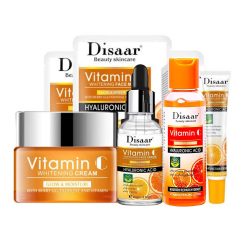Disaar Vitaminc C 4 in 1 Series Deal - Serum, Lotion, Cream & eye Cream