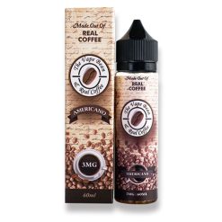 The Vape Bean Coffee AMERICANO Flavour 3MG by E&B 60 ML