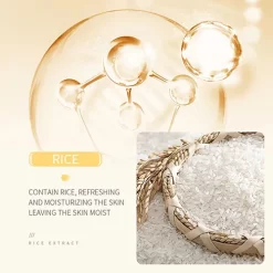 Bioaqua Rice Raw Pulp Cleanser 100g