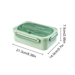 Lunch Box Portable Compartment Fruit Food Storage Container Microwave Lunch Box With Fork And Spoon Picnic Fresh Box