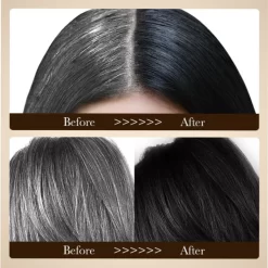 Sadoer Darkening Shampoo Soap – Natural Black Hair Color Enhancer & Conditioner Bar