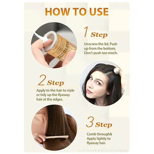 Smooth & Sleek Hair Wax Stick for Women & Kids Smooth & Sleek Hair Wax Stick for Women & Kids - Image 5