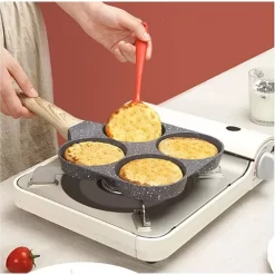 Versatile 4 Mould Nonstick Frying Pan - Perfect for Breakfast & Beyond Versatile 4 Mould Nonstick Frying Pan - Perfect for Breakfast & Beyond