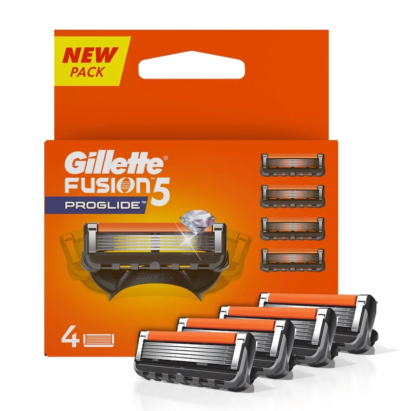 Gillette Fusion 5 Proglide 4 Blades Gillette Fusion 5 Proglide 4 Blades