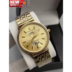 Rolex Gents Collection Watch - Heavyweight, Date & Day Function, Stainless Steel, Butterfly Back Lock