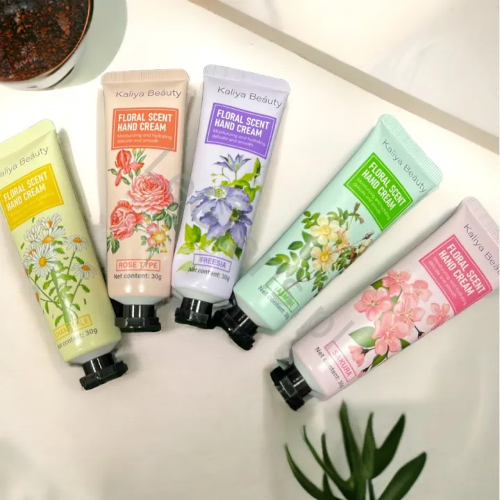 Kaliya Beauty 5pcs Floral Scent Hand Cream Set – 5x30g Moisturizing & Nourishing for Soft Hands Kaliya Beauty 5pcs Floral Scent Hand Cream Set – 5x30g Moisturizing & Nourishing for Soft Hands