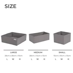 Pack of 6 Drawer Organizer Set Declutter & Organize with Style Pack of 6 Drawer Organizer Set Declutter & Organize with Style