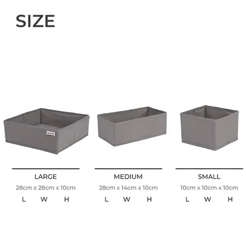 Pack of 6 Drawer Organizer Set Declutter & Organize with Style Pack of 6 Drawer Organizer Set Declutter & Organize with Style - Image 4