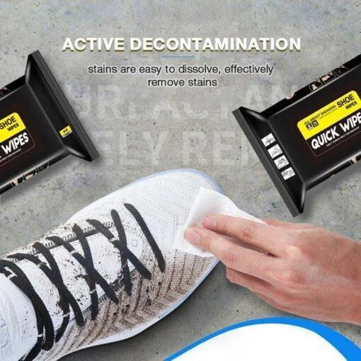 Shoe Cleaning Wipes Disposable 80 Pcs Shoe Cleaning Wipes Disposable 80 Pcs - Image 3