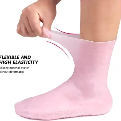 Silicone Gel Moisturizing Socks – Soften Dry, Cracked Heels & Smooth Rough Skin