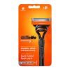 Gillette Fusion5 Razor Men 5 Blade Manual Razor 1 Handle and 2 Blade Refills Black
