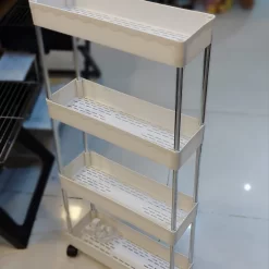 4 Layer Smart Trolley For Storage