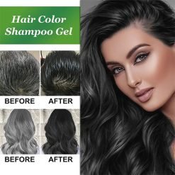 Lichen Hair Color Shampoo Gel Black Argan Oil - 200 ml Lichen Hair Color Shampoo Gel Black Argan Oil - 200 ml