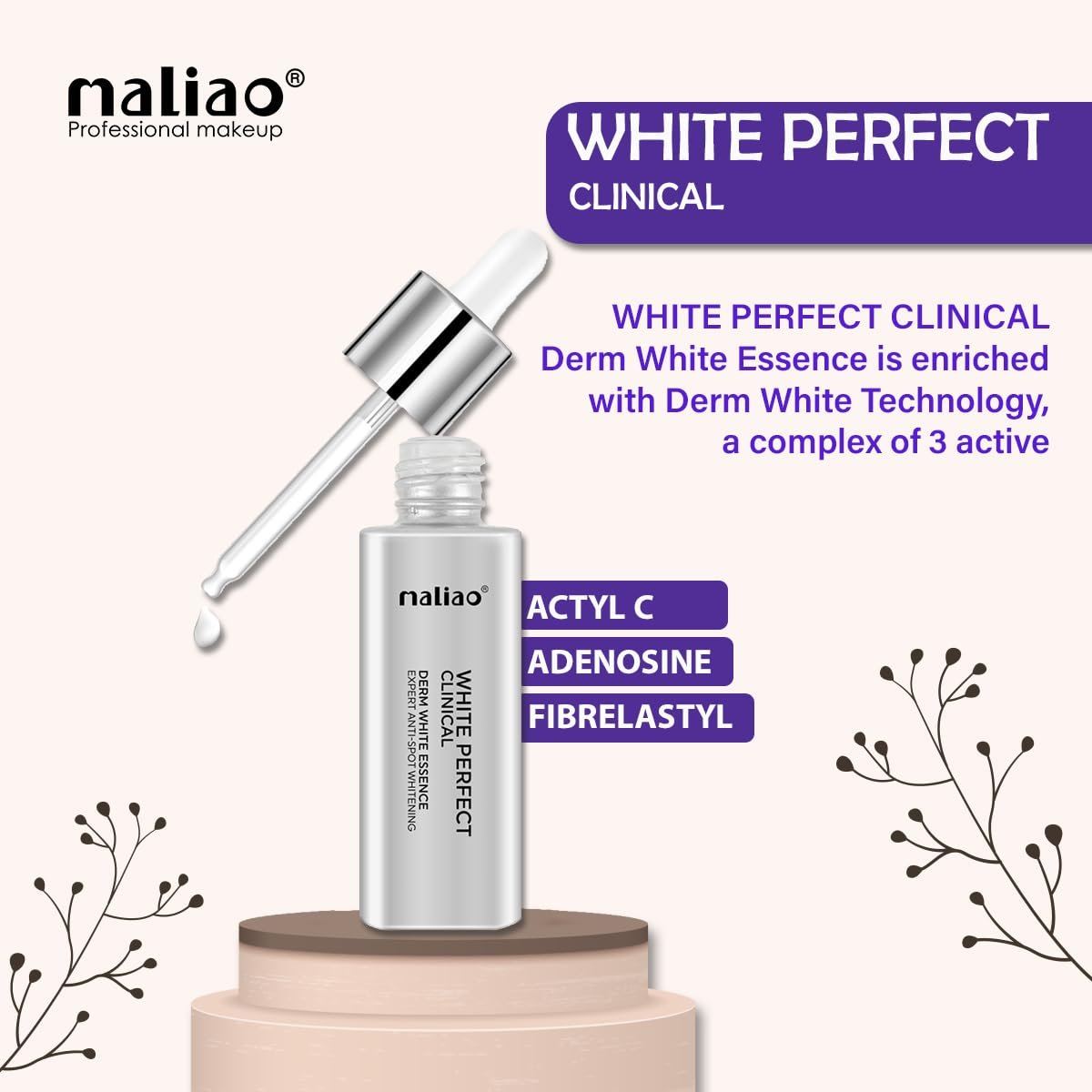 Maliao White Perfect Clinical Derm White Essence Serum Maliao White Perfect Clinical Derm White Essence Serum - Image 2