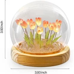 LED Acrylic Tulip Night Lamp