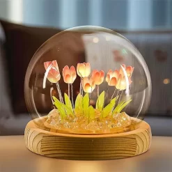 LED Acrylic Tulip Night Lamp