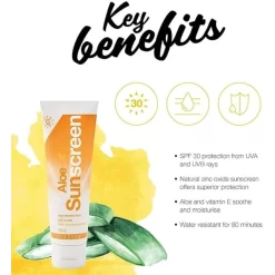 Forever Aloe Sunscreen | Natural Vegan & Gluten Free | SPF 30