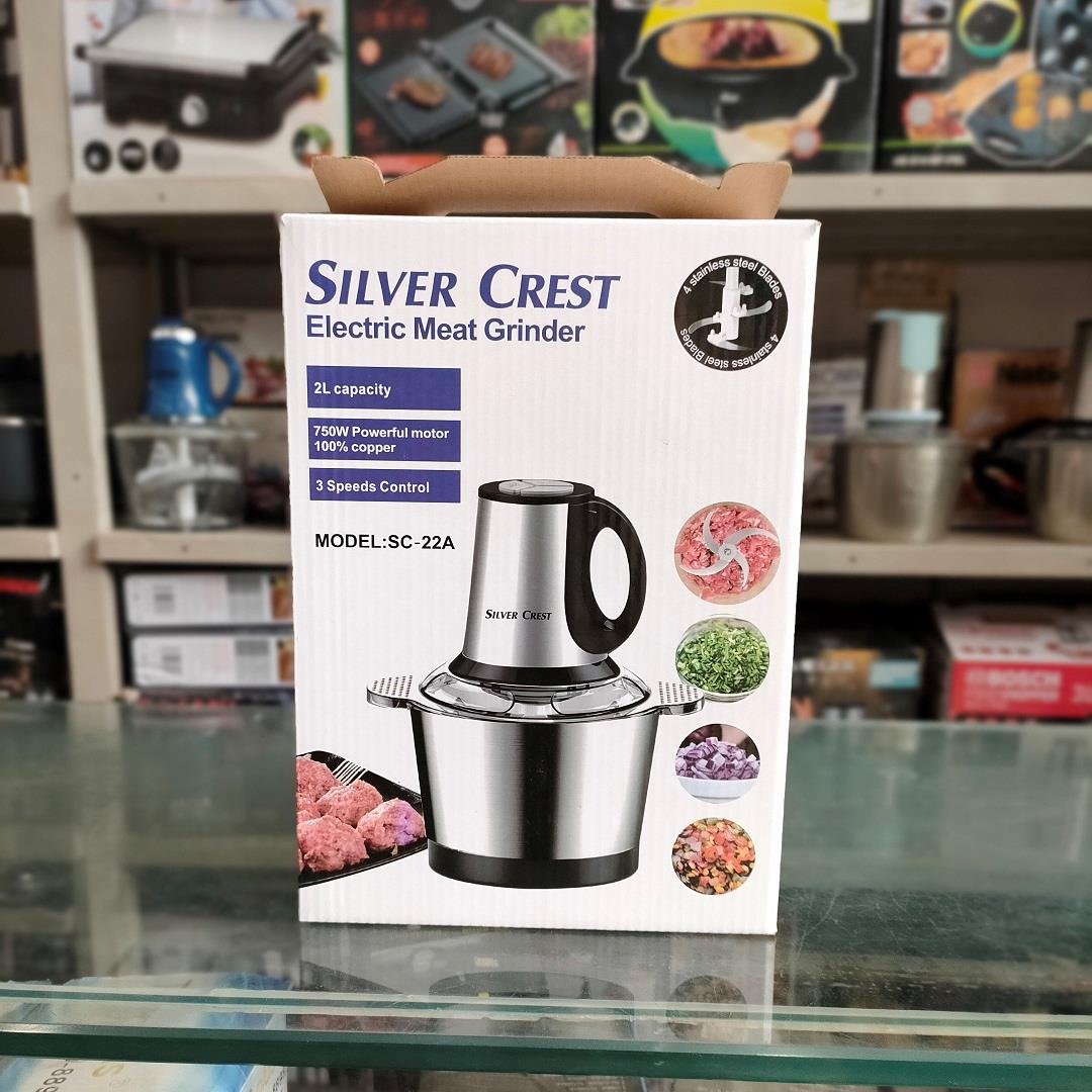 Silver Crest Electric Meat Grinder Silver Crest Electric Meat Grinder