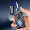 Cigarette Cigar Lighter Torch Double Flame 
