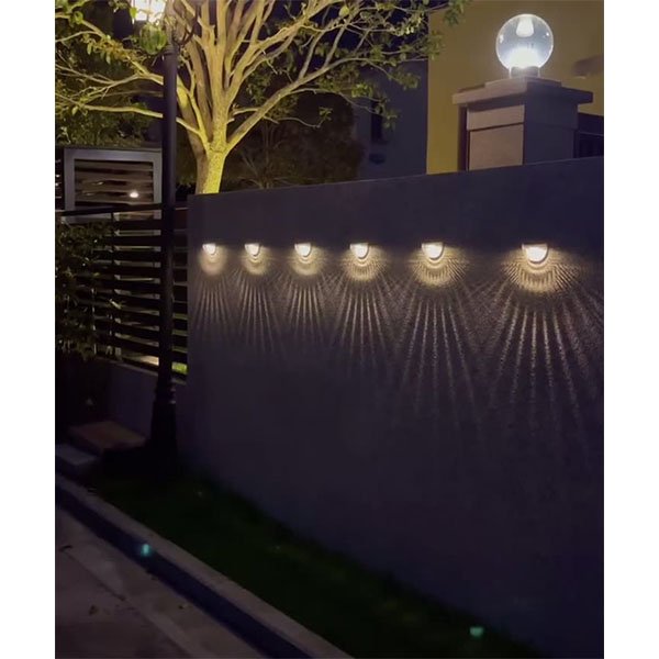 Solar Garden Fence Light Pack or Elegant Outdoor Lighting with Motion Detection Solar Garden Fence Light Pack or Elegant Outdoor Lighting with Motion Detection - Image 3