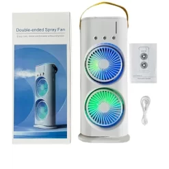 Double Head Fan & Cooler Mist with Humidifier