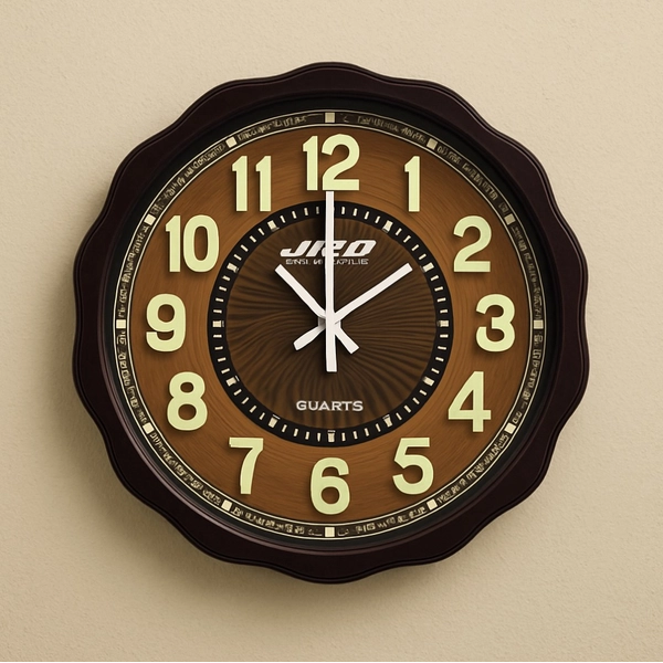 Luminous Wall Clock Wooden Silent Non-ticking Kitchen Wall clocks With Night Lights 30x30x3.5cm Luminous Wall Clock Wooden Silent Non-ticking Kitchen Wall clocks With Night Lights 30x30x3.5cm